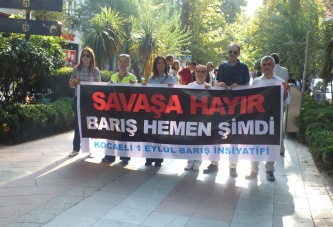 Kocaeli 1 Eylül Barış İnsiyatifindeki Konuşmamız